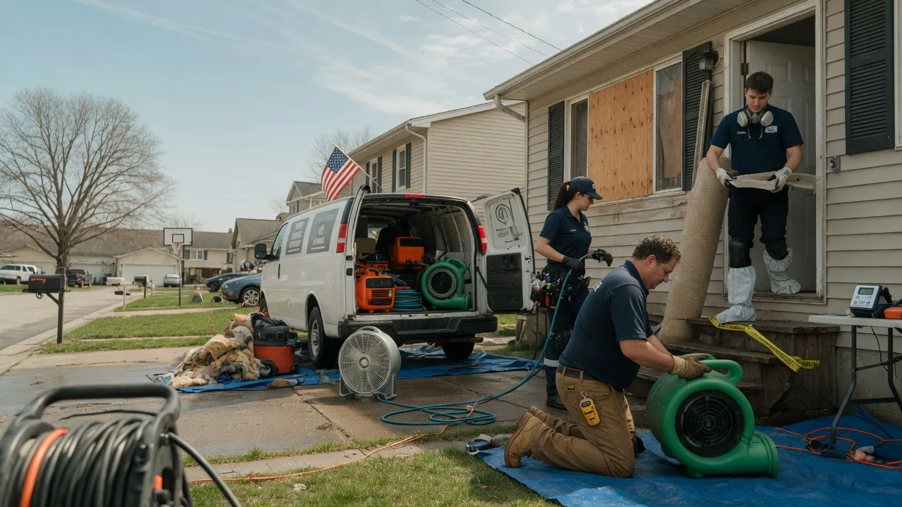 Water Damage Restoration in Clayton, NJ near me